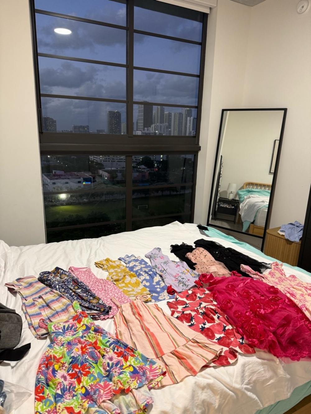 Mixed Girls' 4T Dress LOT Bundle - Bright Multicolor - Picture 3 of 12